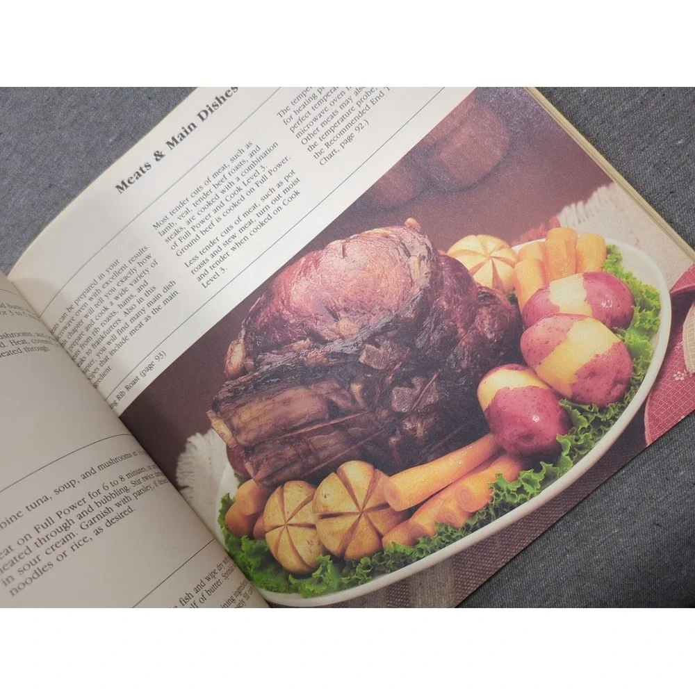 1987 Introduction To Cooking With The Amana Radarange Microwave Oven PB Cookbook
